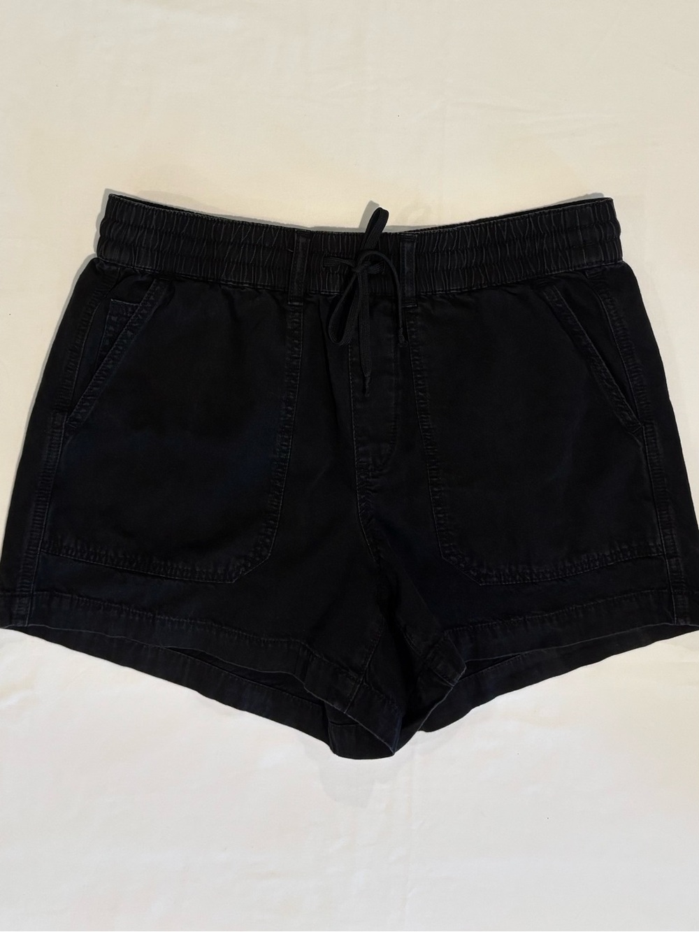 Torrid Distressed Black High-Waist Cotton Shorts (Torrid 00 = Size 10)